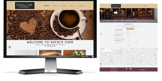 Katie's Cafe Website