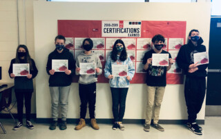 Web Students who Gained Certification