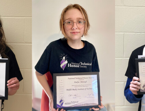 National Technical Honor Society Inducts Three Web Students